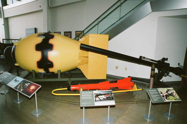 Discovery Park Military Exhibit